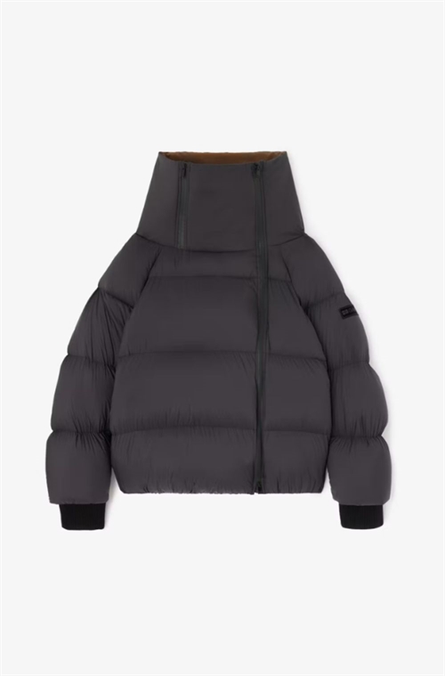 GANNI A1010242 FUTURE NYLON QUILT PUFFER PHANTOM